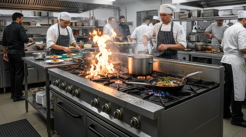 ۵ نکته طلایی برای حفظ عملکرد و کارایی تجهیزات آشپزخانه صنعتی
