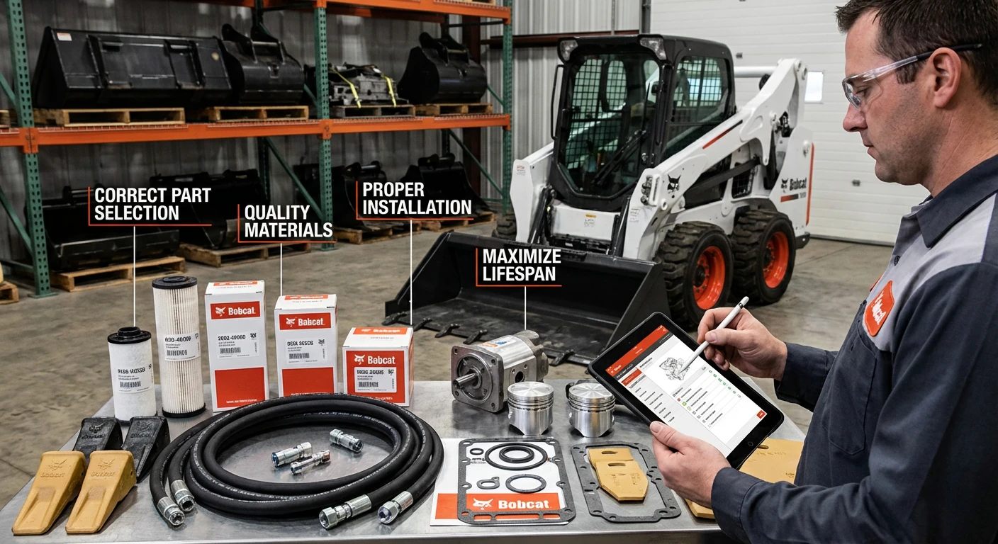 راهنمای کامل خرید لوازم یدکی بابکت