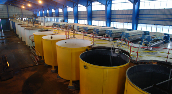 استفاده از فیلتر پرس در خط لیچینگ مس