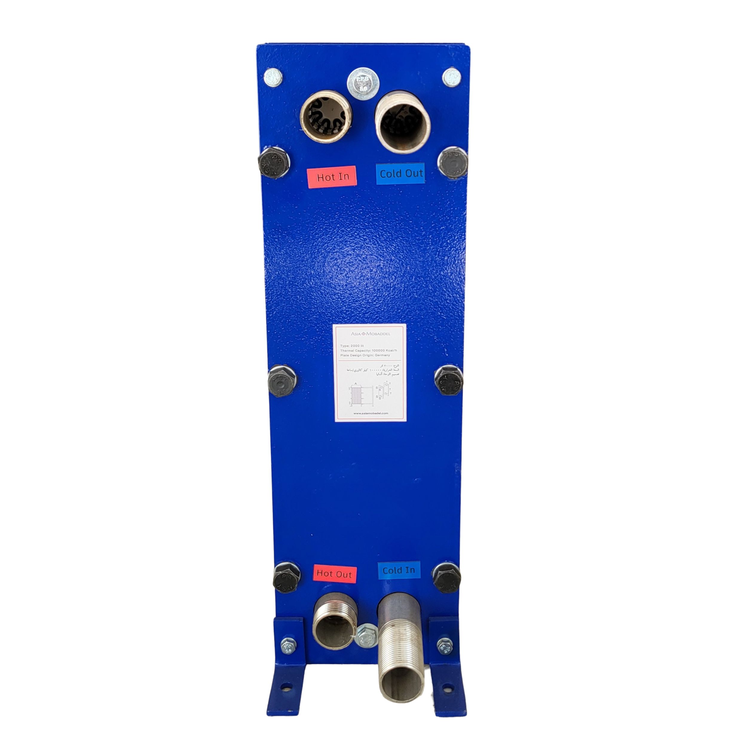 مبدل صفحه ای واشردار